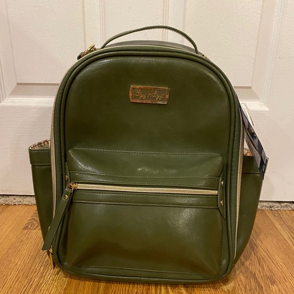 Itzy Ritzy Bags Crew Olive Itzy Mini Diaper Bag Poshmark